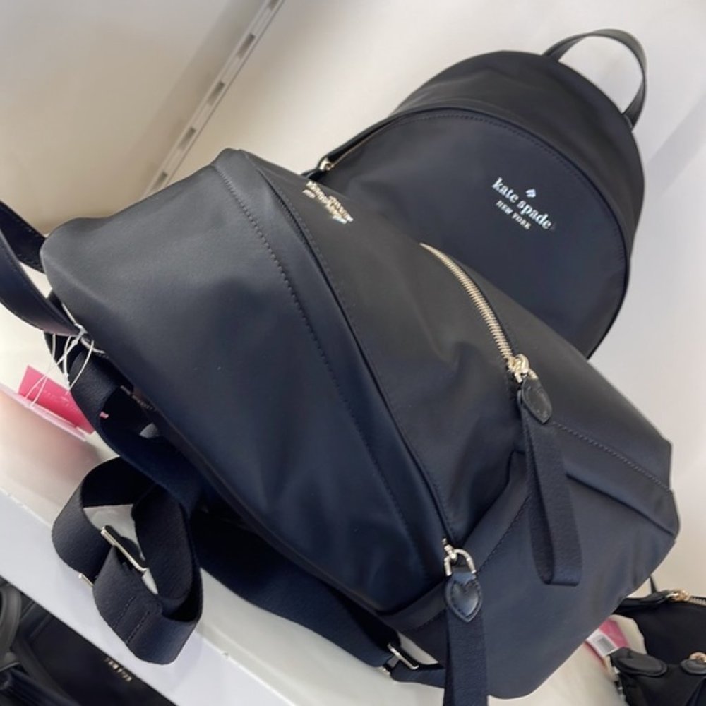 Kate Spade Chelsea Medium Backpack Black - Picture 11 of 16